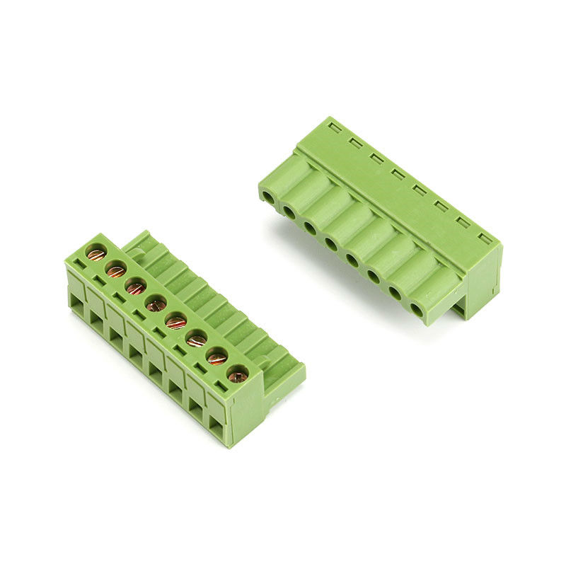 KF2EDGK Pitch Connector Pluggable Screw Through Hole Terminal Block 5.08mm 2P 3P 4P 5P 6P 7P 8P 9P 10P 12P
