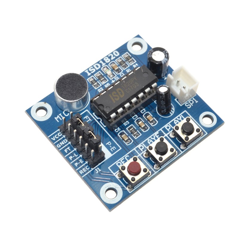 ISD1820 Voice Recording Module With Mic Sound Audio Loudspeaker