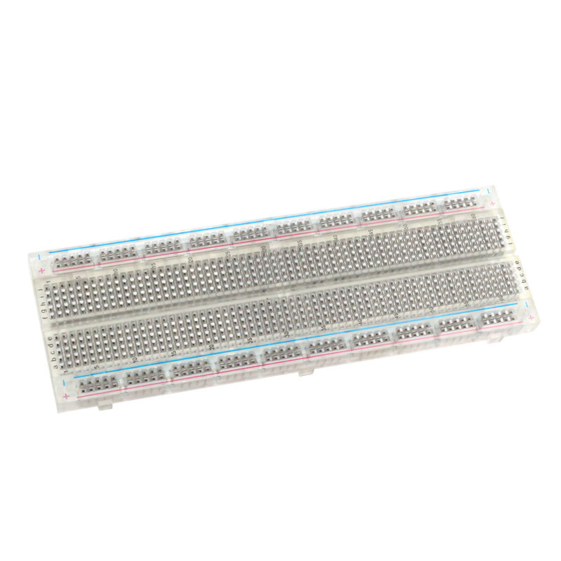 MB-102 Transparent 830 Point  Solderless Breadboard for Arduino