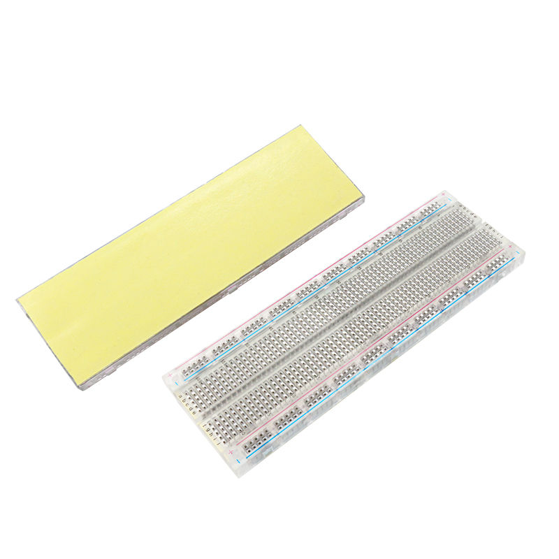 MB-102 Transparent 830 Point  Solderless Breadboard for Arduino