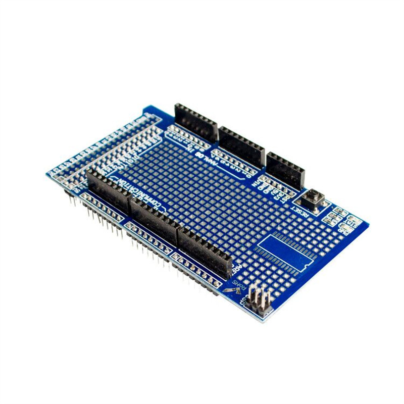 MEGA2560/1280 MEGA ProtoShield V3 Prototype Extension Board Versatile Board (Including Breadboard)