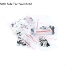 Momentary SMD Side Tact Switch Push Button Switch Assortment Kit 12Values 120pcs