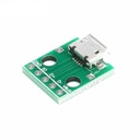 MICRO USB to DIP Adapter 5pin Female Connector B type PCB Converter Pinboard