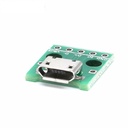 MICRO USB to DIP Adapter 5pin Female Connector B type PCB Converter Pinboard