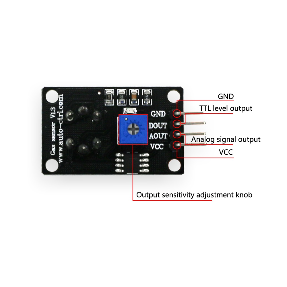  MQ-5 LPG Gas Sensor Module 