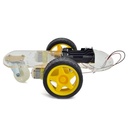 Motor Robot Car Chassis Kit with Speed Encoder wheels and Battery Box