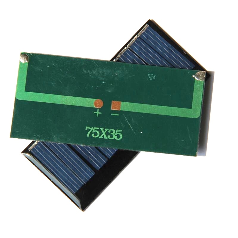 0.33W 5.5V Polysilicon Epoxy Solar Panel Cell Battery Charger