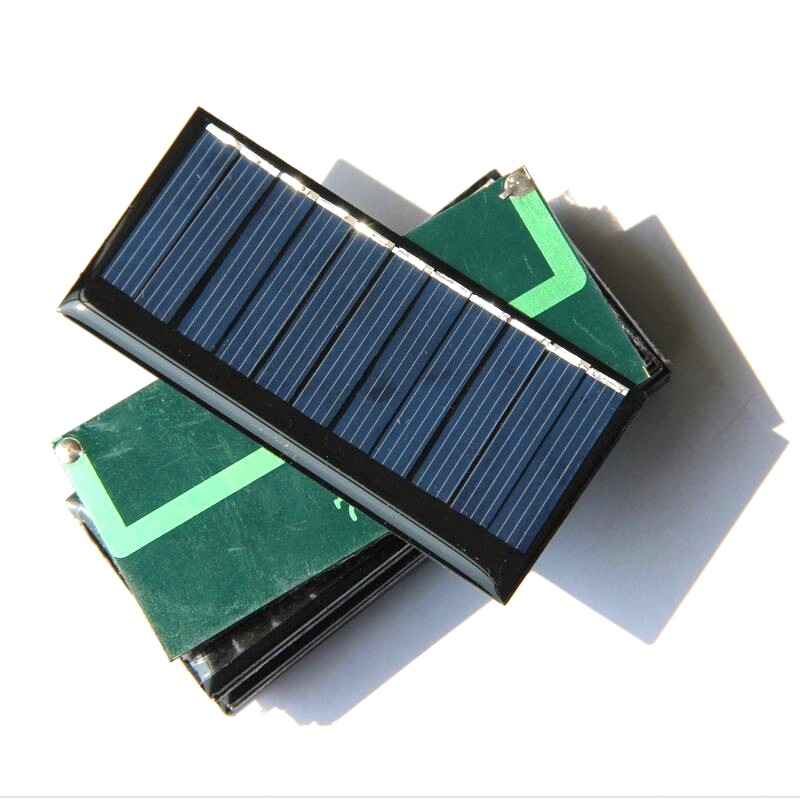 0.33W 5.5V Polysilicon Epoxy Solar Panel Cell Battery Charger