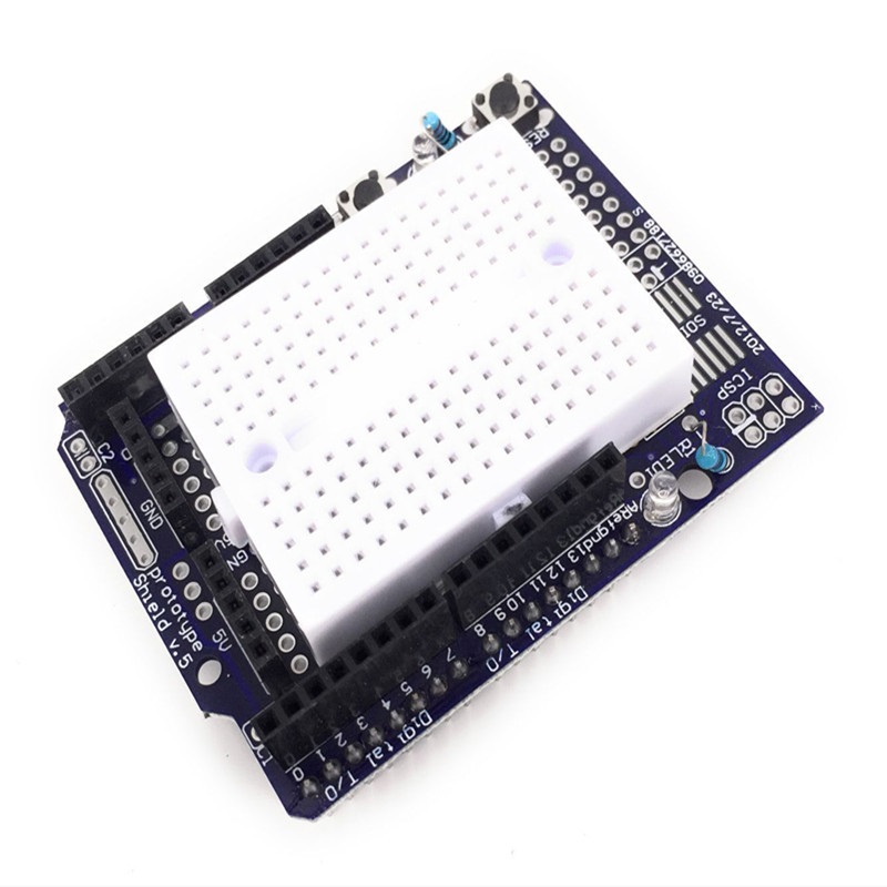 Prototype Shield / ProtoShield For arduino UNO R3 With mini Breadboard