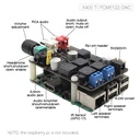 Raspberry Pi DAC Full-HD Class-D Amplifier I2S PCM5122 X400 Audio Expansion Board