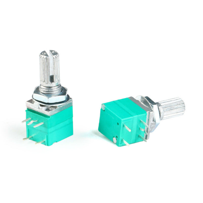 RV097NS Single Audio Amplifier Seal Potentiometer With Switch 5P B5K B10K B20K B50K B100K B500K