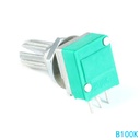 RK097N Single Potentiometer B5K B10K B20K B50K B100K Audio Amplifier Sealed Potentiometer 3Pin 