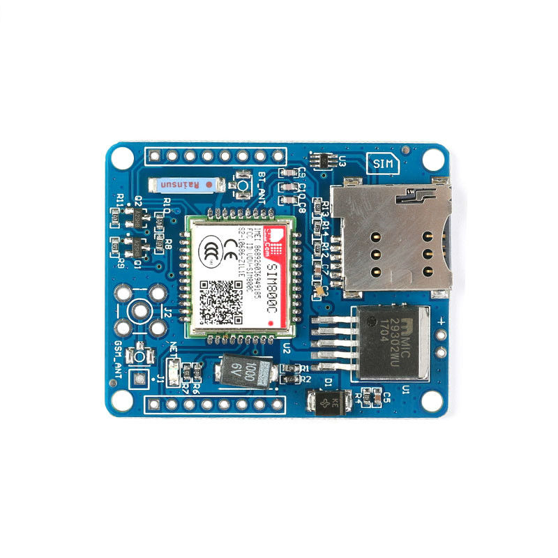 SIM800C Development Board GSM GPRS Module Support with Bluetooth TTS DTMF for Arduino