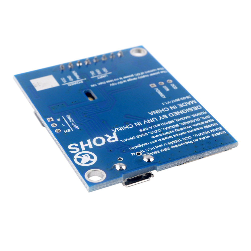 SIM868 GSM GPRS GPS BT Cellular Module Breakout Board Instead of SIM808