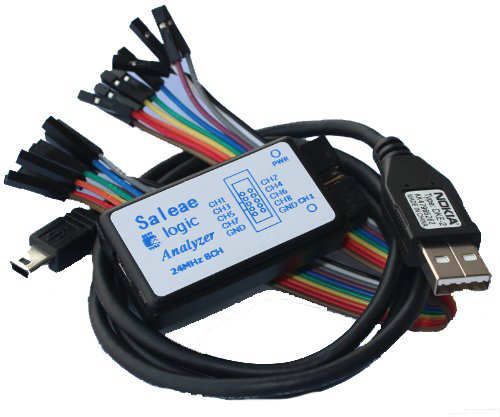 Saleae USB Logic Analyzer - 24 MHz 8 Channelss