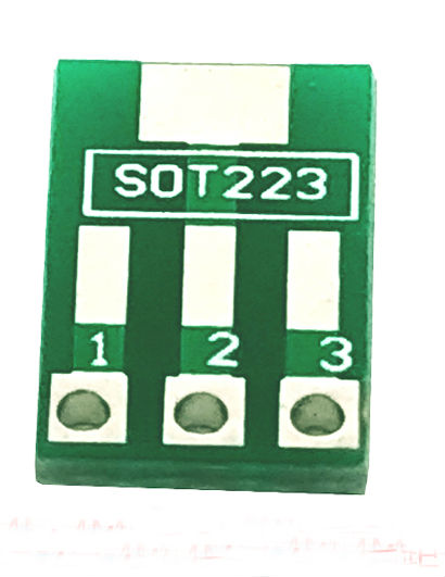 SOT89 To DIP SOT223 To DIP IC Adapter PCB Board Converter Plate Double Sides 1.5mm 2.3mm to 2.54mm Pin Pitch Pinboard