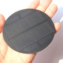 0.85W 5.5V 91mm Diameter Monocystalline Round Solar Panel