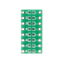 SMD SMT Turn To DIP 0805 0603 0402 Capacitor Resistor LED Pin Board FR4 PCB Board 2.54mm Pitch