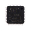 STC Chip STC10F08XE-35I-LQFP44G Single-chip Microcontroller