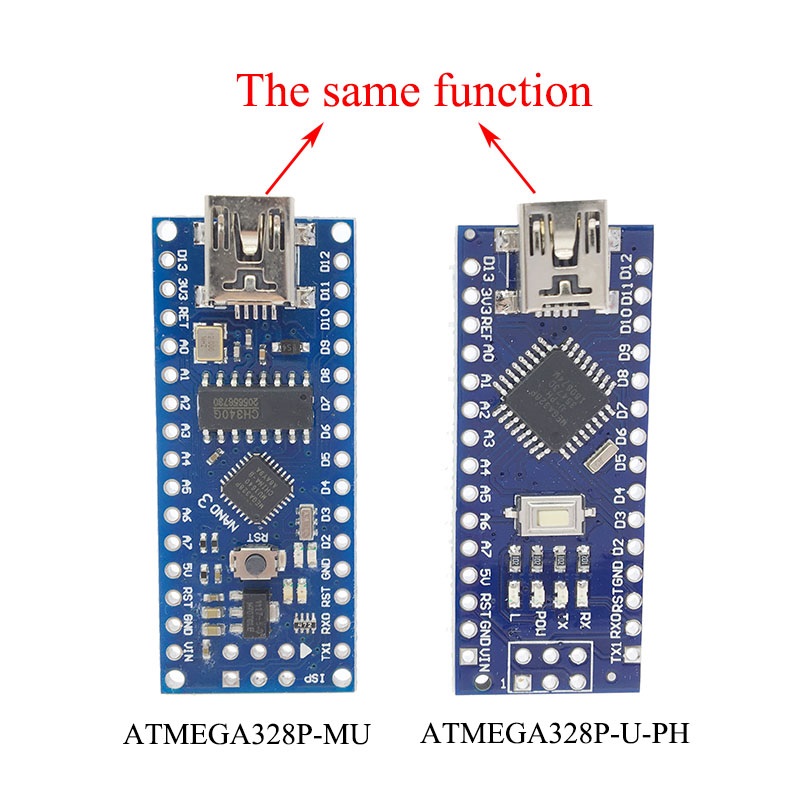 USB Nano V3.0 ATmega328P CH340G 5V 16M Micro-controller Board for Arduino