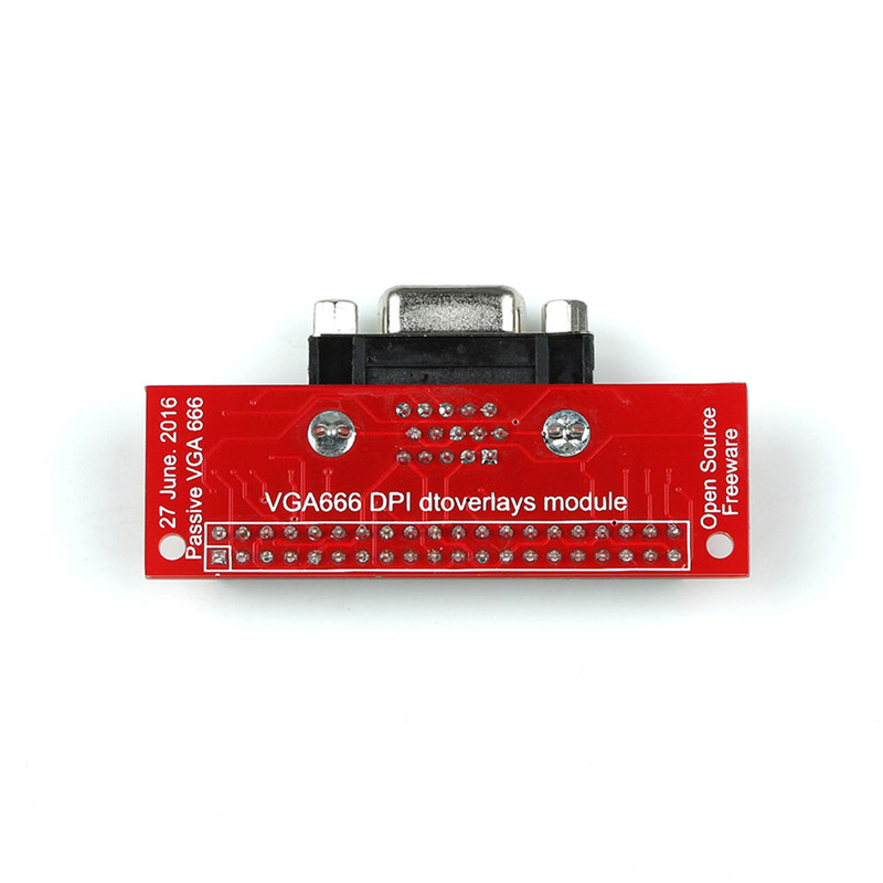 VGA 666 Adapter Board For Raspberry Pi 3B / 2B / B+ / A+