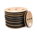 WOER Black Environmental Protection Durable Heat Shrink Tube Assortment Wrap Electrical Insulation Cable Tubing 50M-200M