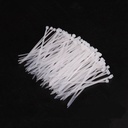 White Nylon Cable Ties Zip Self Locking Wire Fastener Tie 3x60mm to 8x250mm