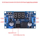 XL6009 Digital Boost Step Up Power Supply Module Adjustable 4.5-32V to 5-52V Step-up Voltage Regulator With LED Voltmeter