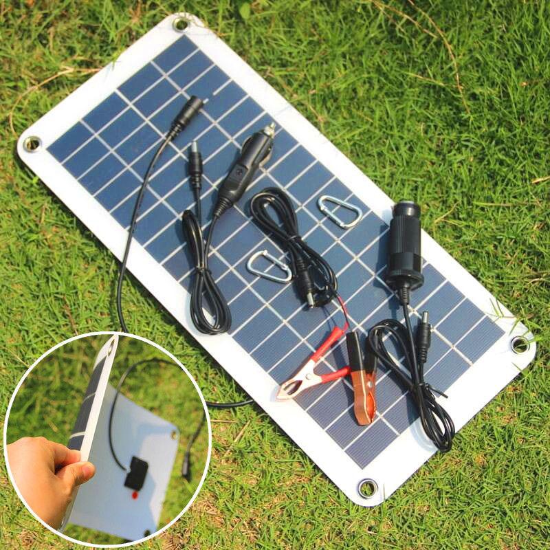 10.5W 18V Polysilicon Flexible Solar Panel Battery Charger