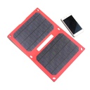 12W 5V Folding Portable Solar Panel Battery Charger