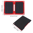 12W 5V Folding Portable Solar Panel Battery Charger