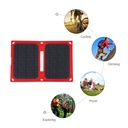 12W 5V Folding Portable Solar Panel Battery Charger