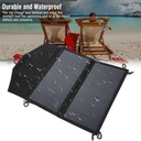 14W 5V Folding Solar Panel Battery Charger