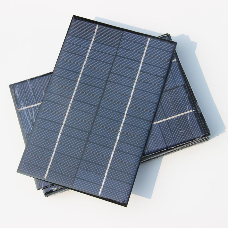 4.2W 6V 12V 18V Polysilicon Epoxy Solar Panel Cell Battery Charger