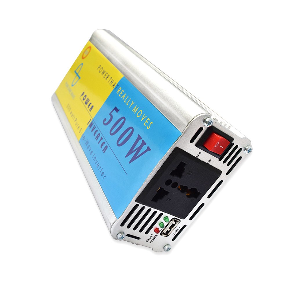 500W DC12V/24V to AC220V/110V Car Cigarette Lighter Inverter