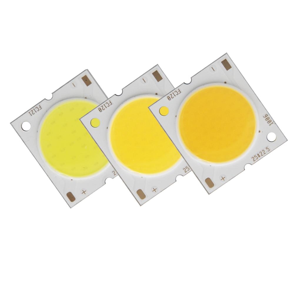 10W /15W /20W /30W Square LED COB Light 23*25mm PCB 20mm Emitting White Warm/ Natural White