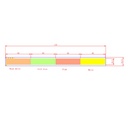 4W LED COB Light Bar Module 170*14.5mm MIX Four Color DC 12V  