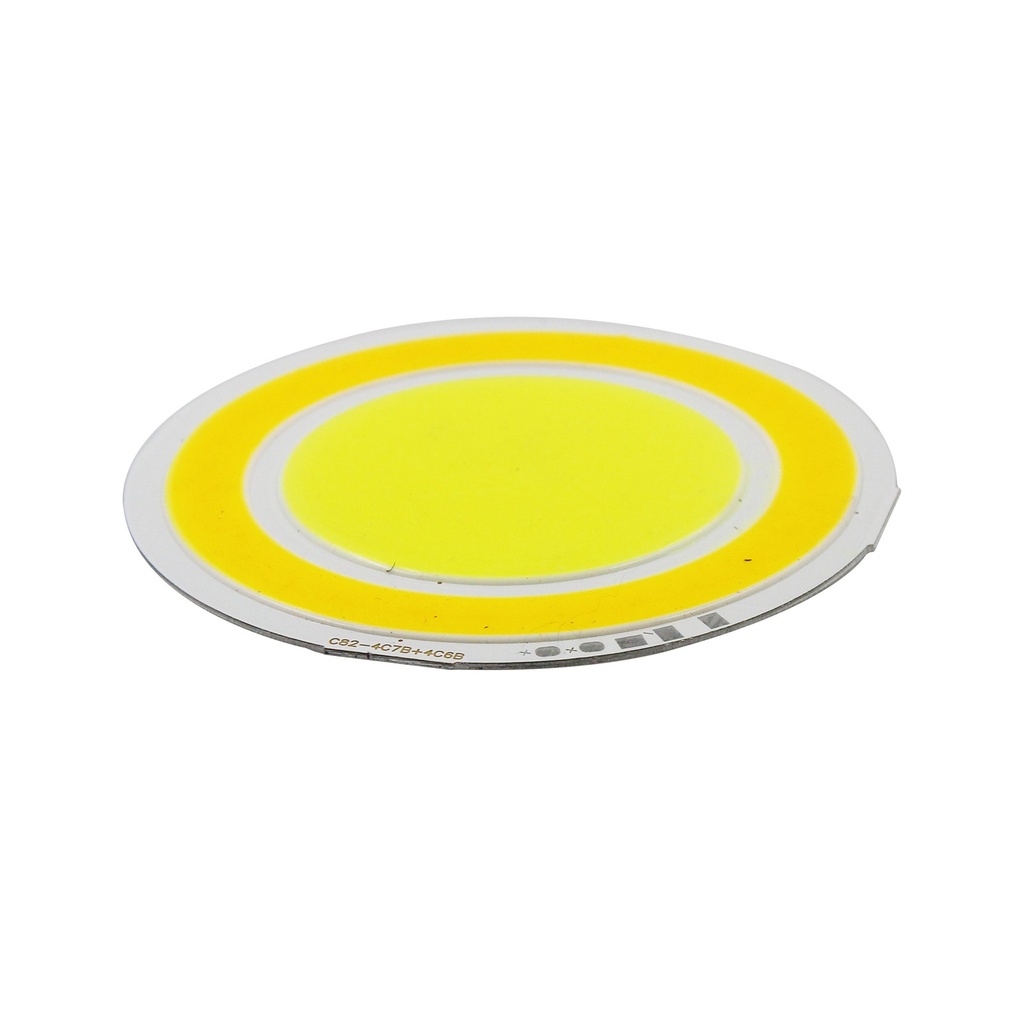 5.6*2W LED COB Module LED COB Round Panel DC12V/460mA 82MM Dual CCT Warm White + White