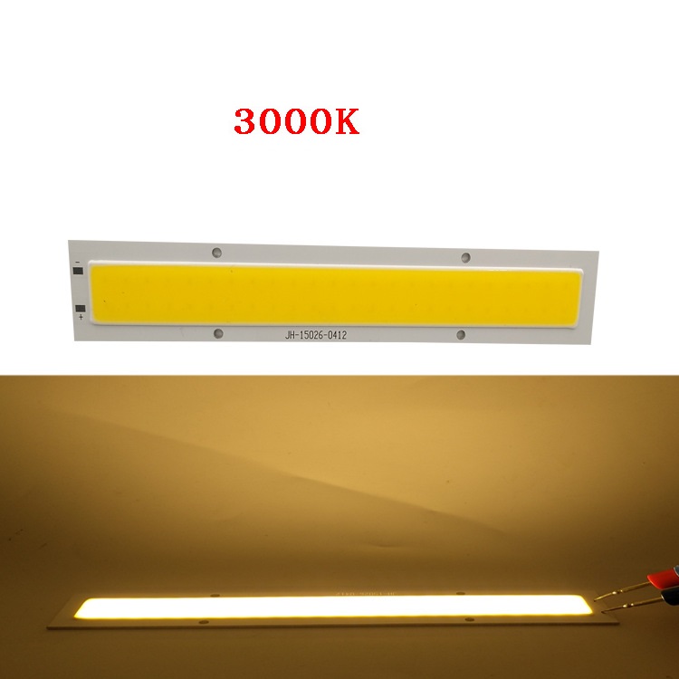  10W LED COB Light Bar Module 150*26mm 12-14V 800mA Warm White/ White  