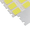 5W 5 Grids Flexible Led Cob Strip Bulb Light 151*16.5mm White 7000K