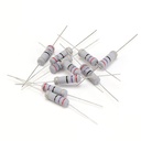 3W Carbon Film Resistors Kit 0.1Ω to 20Ω 15 Values*5