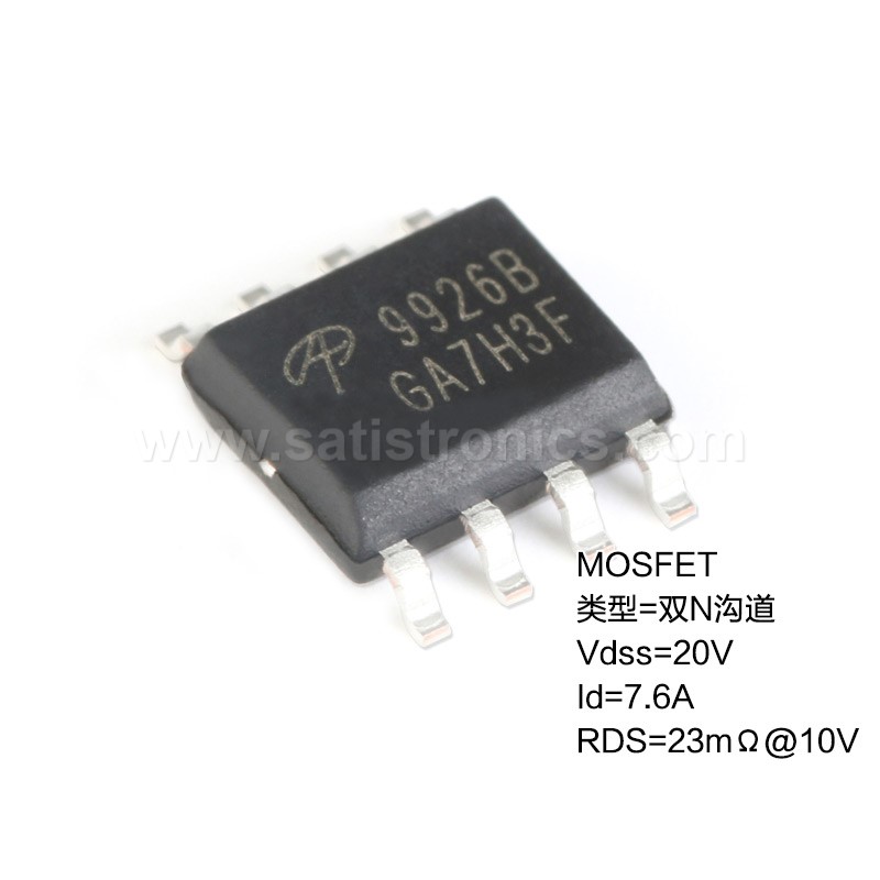 AOS AO9926B SOIC-8 MOSFET P-channel