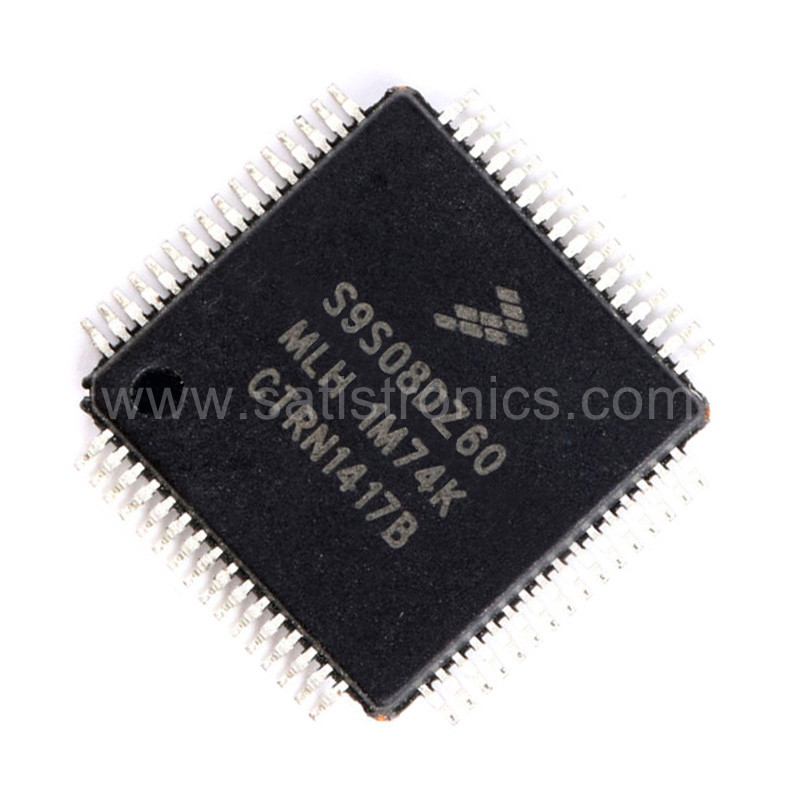  Chip MC9S08DZ60MLH LQFP-64 芯片 8Bit 60K 4K RAM Flash Memory