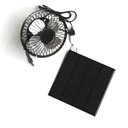 3W 6V Solar Panel Cell + 4 Inches Mini Fan