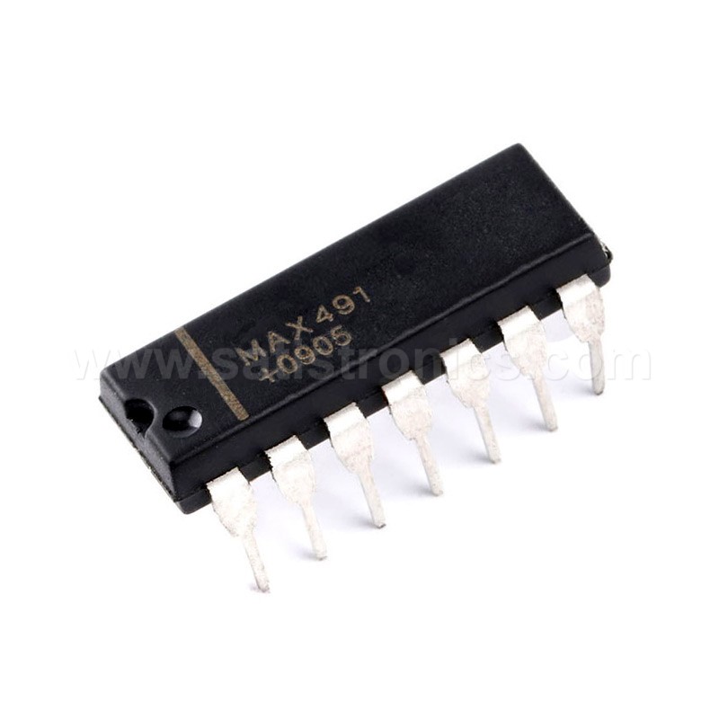 MAX491 DIP-14 Chips Interface Receiver Transceiver
