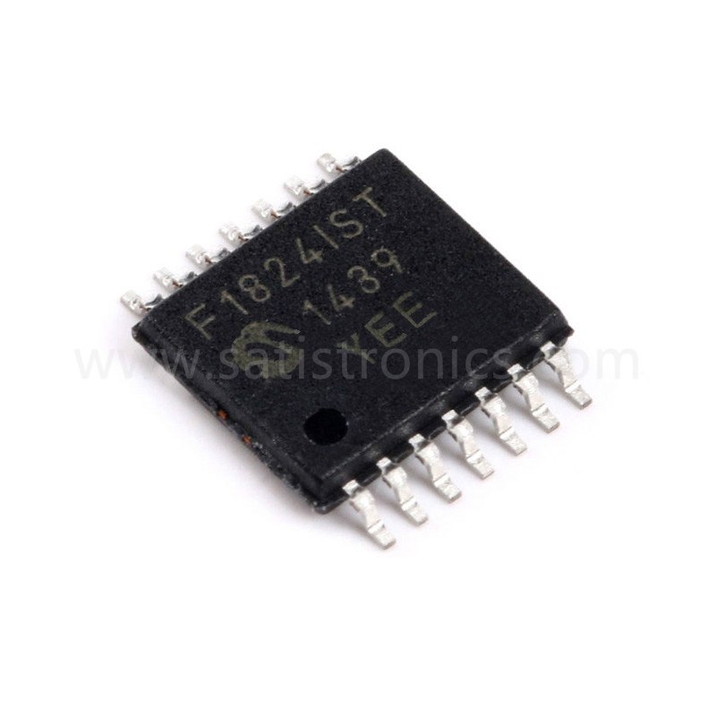 Microchip Chip PIC16F1824-I/ST TSSOP-14 Microcontroller 8bit 7K