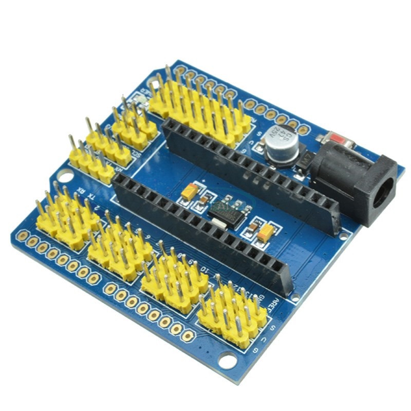 NANO I/O IO Expansion Sensor Shield Module For Arduino /UNO R3 Nano V3.0 3.0 Controller Compatible Board I2C Interface 3.3V