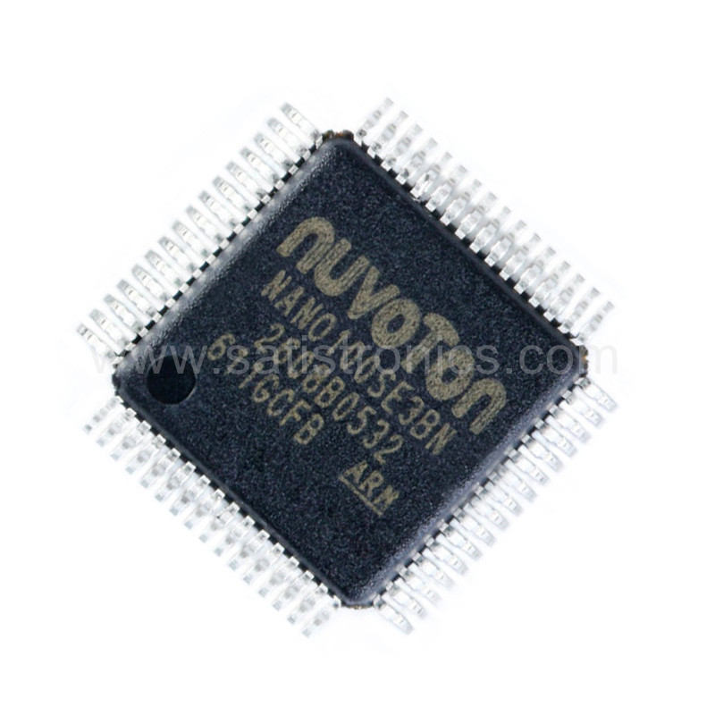 NUVOTON Chip NANO100SE3BN Microcontroller LQFP-64