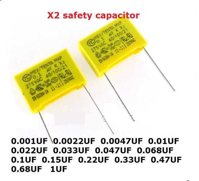 Safety Capacitor 470nF 280V 15MM Lead Pitch