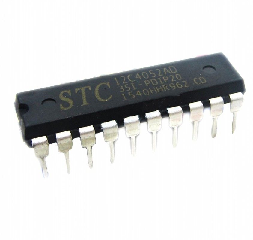 STC Chip  STC12C4052AD-35I-PDIP20 Microcontroller